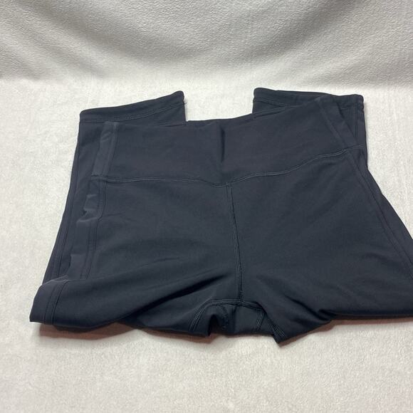 Lululemon Squad Cropped 17 inch black leggings size 6 - Picture 4 of 6